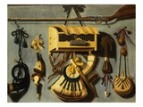 A Hunting Still Life by Johannes Leemans