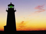 Peggy's Cove Lighthouse at Sunset
