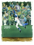 A Baseball Player Trying to Catch a Ball from Frank and Ernest Play Ball