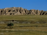 Landscape in Badlands National Park