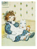 Book Illustration of a Raggedy Ann Doll by Johnny Gruelle