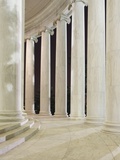 Columns Inside the Jefferson Memorial