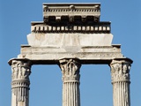 Ruins of the Temple of Castor and Pollux