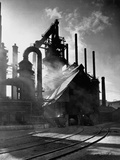 Blast Furnance at the Bethlehem Steel Works in Pennsylvania