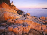 Bass Harbor Head Lighthouse at Sunset
