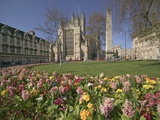 Gardens on East Side of Bath Abbey