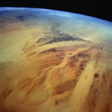 Low-Earth-Orbit View of the Sahara in Eastern Chad