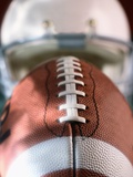 Football and Football Helmet