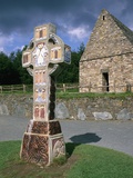 Celtic Cross at a Christian Monastery