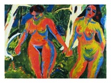 Two Nude Women in the Forest