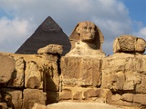 The Great Sphinx and Pyramid of Khafre