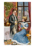 New Years Greetings with a Couple