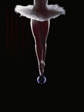 Ballerina Balancing on a Bubble