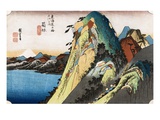 Oban Yoko-e from the Series The Fifty-Three Stations of the Tokaido