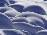 Snowy Mounds in Yellowstone National Park