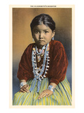Silversmith's Daughter  Navajo Girl