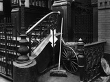 Stairway With Broom  Manhattan  1945