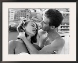 Italian Man Combing His Girlfriend's Hair