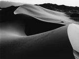 Curvy Ridge of Sand Dunes