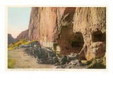 Cliff Ruins  Bandolier Park  New Mexico