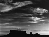 Mesa Silhouette at Sunset