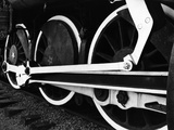 Locomotive Wheels by Brett Weston