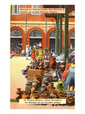Pottery Market  Puebla  Mexico