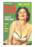 Men's Pulp Magazine Cover