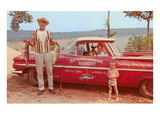 Spring Creek Resort in Ozarks  Man with Fish