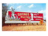 Billboard for Savings  Rabbits