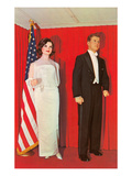 Wax Effigies of the Kennedys  Retro