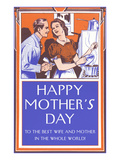 Happy Mothers Day  Fifties  To the Best