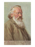 Portrait of Brahms