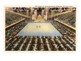 Municipal Auditorium  St Paul  Minnesota
