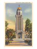 State Capitol Tower  Lincoln  Nebraska
