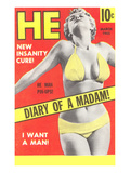 Men's Pulp Magazine Cover