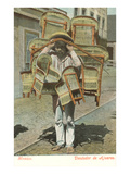 Man Carrying Chairs  Mexico