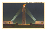 Night  Liberty Memorial  Kansas City  Missouri