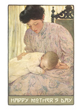 Art Nouveau Mother's Day with Baby