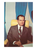 Wax Rendition of Richard Nixon