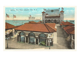 Garden Pier  Atlantic City  New Jersey
