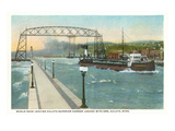 Iron Ore Boat  Duluth  Minnesota