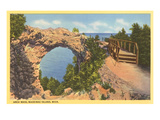 Arch Rock  Mackinac Island  Michigan