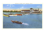 Yacht Club  Detroit  Michigan