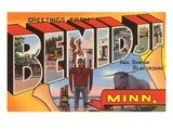 Greetings from Bemidji  Minnesota