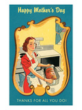 Mother's Day Thanks  Cooking