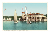 Sailboats  Belle Isle  Detroit  Michigan