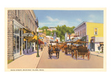 Main Street  Mackinac Island  Michigan