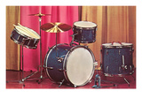 Drum Set  Retro