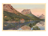 St Mary Lake  Glacier Park  Montana